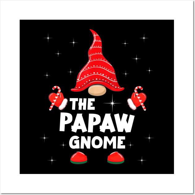 The Papaw Gnome Matching Family Christmas Pajama Wall Art by Foatui